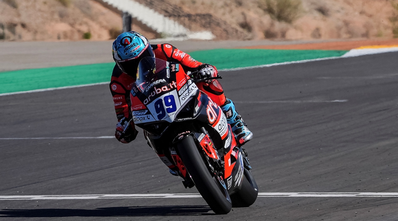 WSSP: Um sábado perfeito para Huertas em Aragão