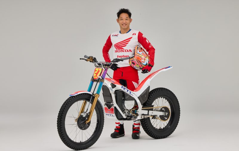 Trial: Team HRC vai competir com moto de trial elétrica na classe Internacional A Super