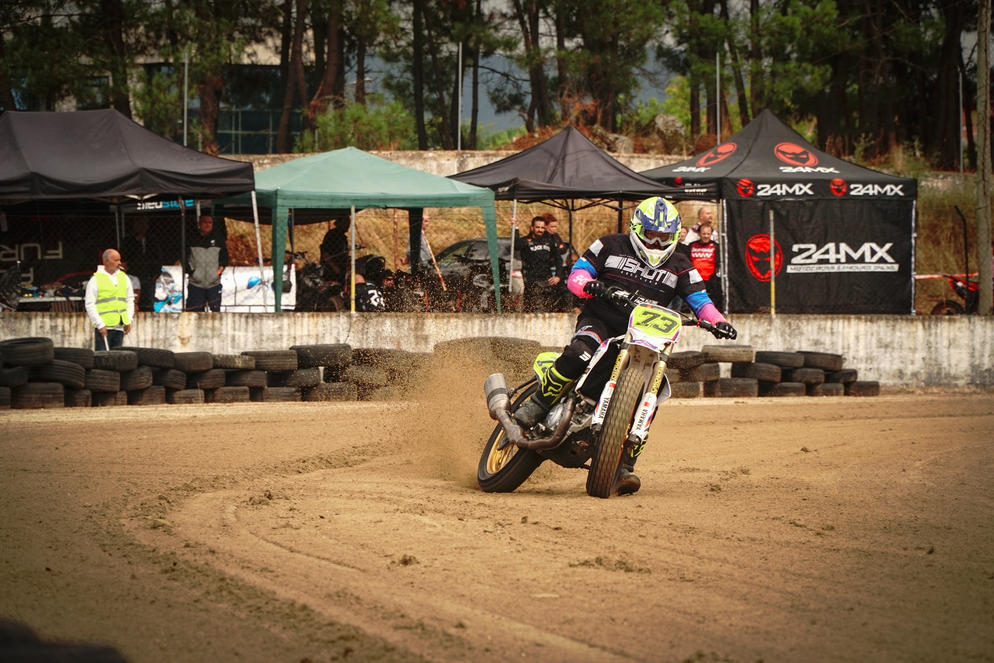 CN Flat Track: quinta e penúltima ronda com grandes momentos de animação em Chaves