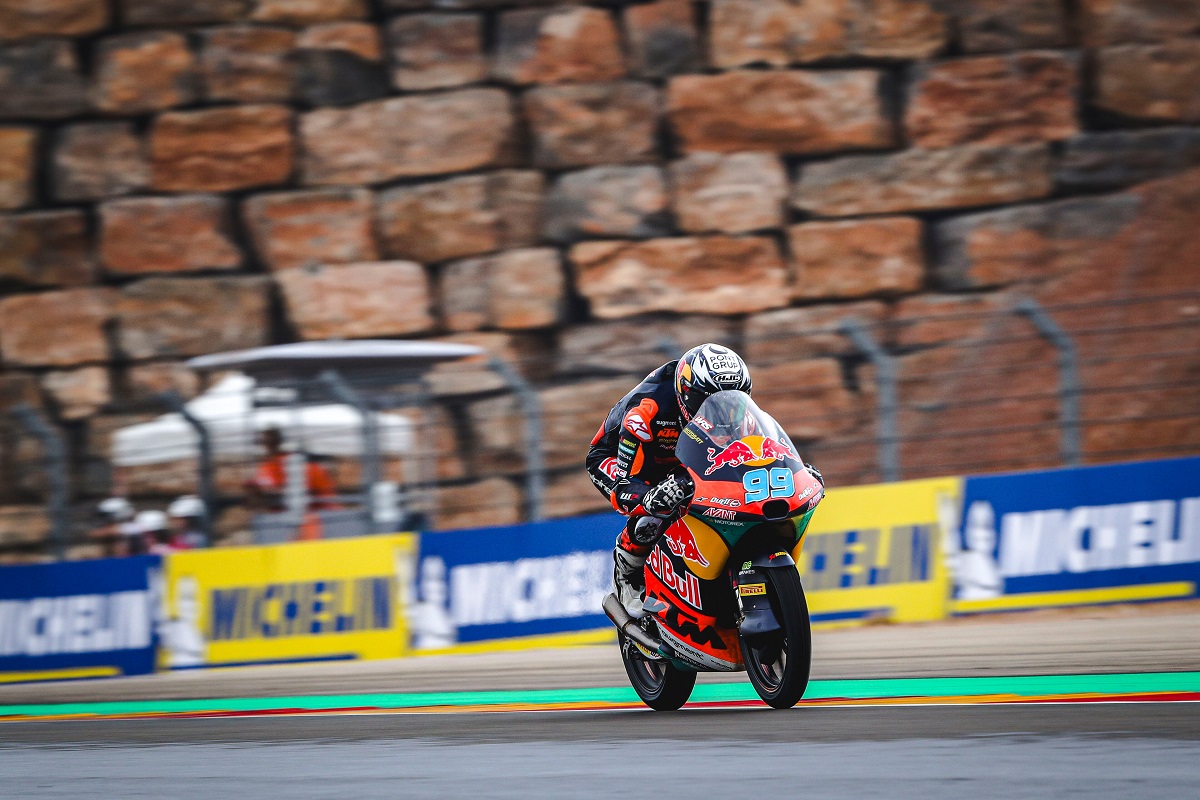 MotoGP:Moto3, Jose Antonio Rueda destemido, vence em Aragão