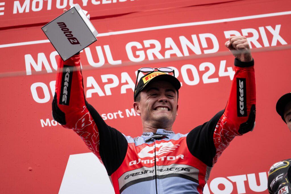 Moto2, Manuel Gonzalez (1º): “Parecia que estava a jogar um jogo de vídeo”