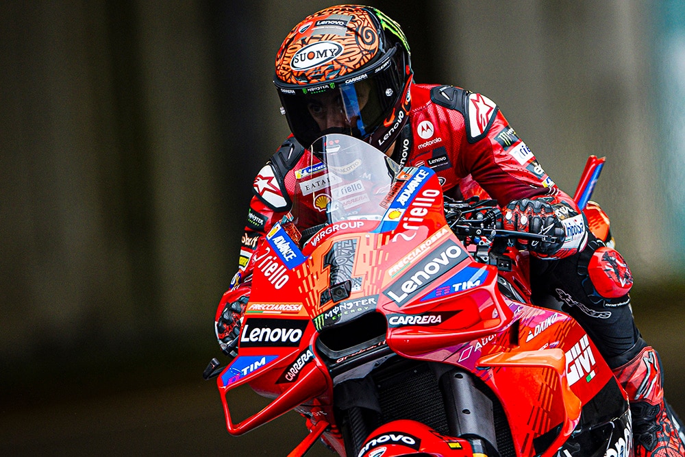 MotoGP, Japão: O passeio no parque de Bagnaia