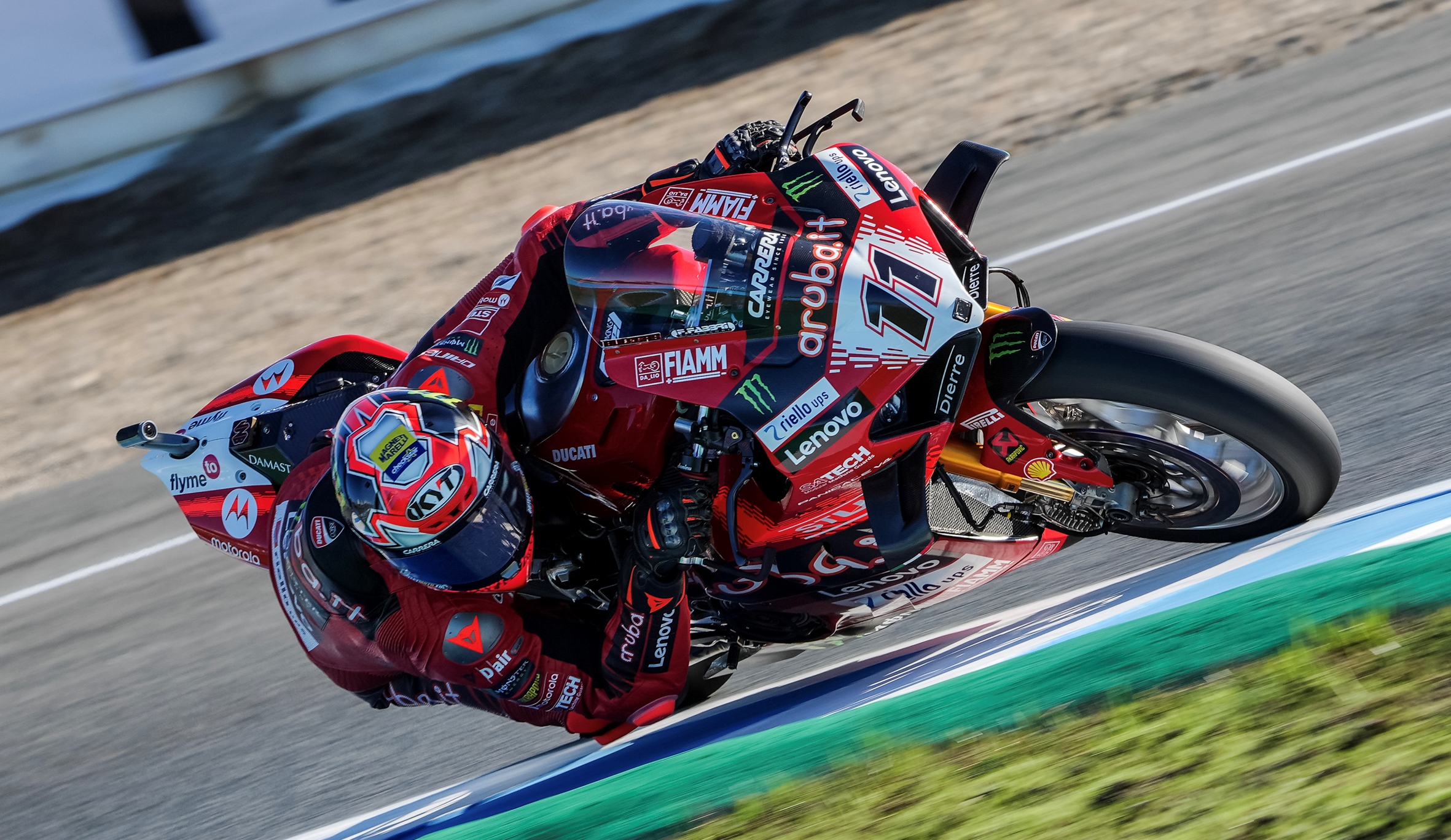 WSBK: Nicolo Bulega lidera TL1 em Jerez