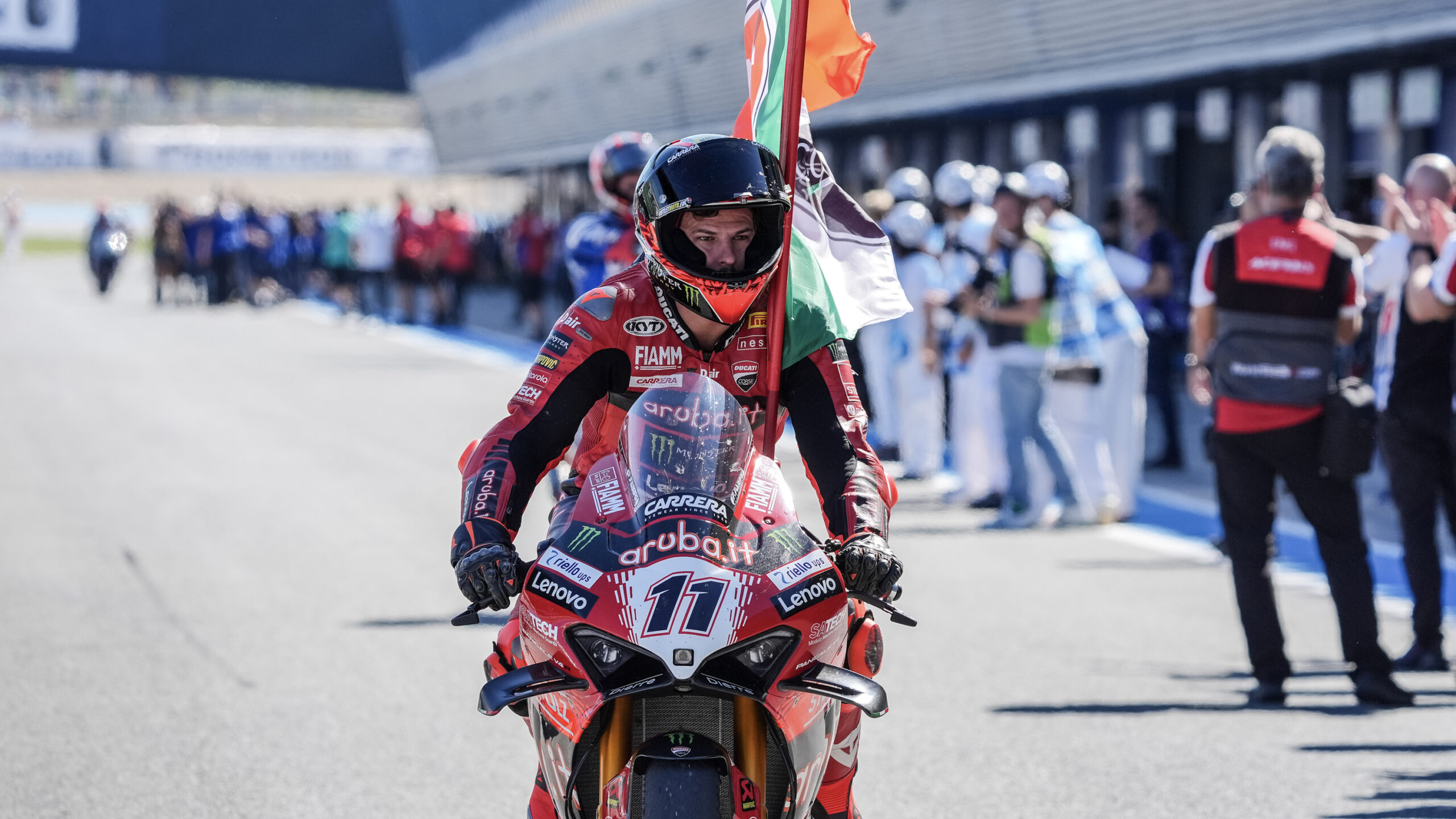 WSBK, Jerez: Bulega vence na consagração de Toprak, Ivo Lopes 20º