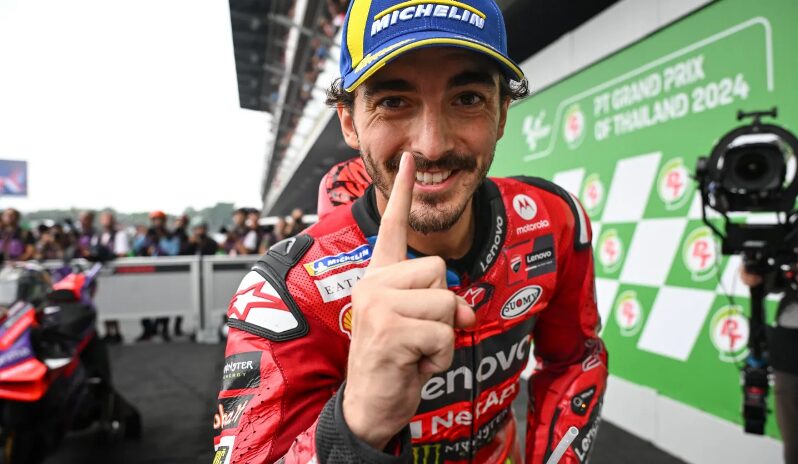 MotoGP, Pecco Bagnaia (P1): “Vencer aqui era muito importante mentalmente”