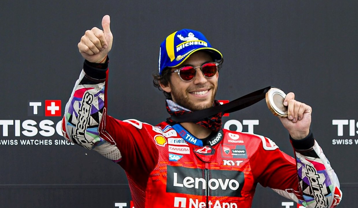 MotoGP, Enea Bastianini (P3): “Tentei aproximar-me do Marc nas últimas voltas”