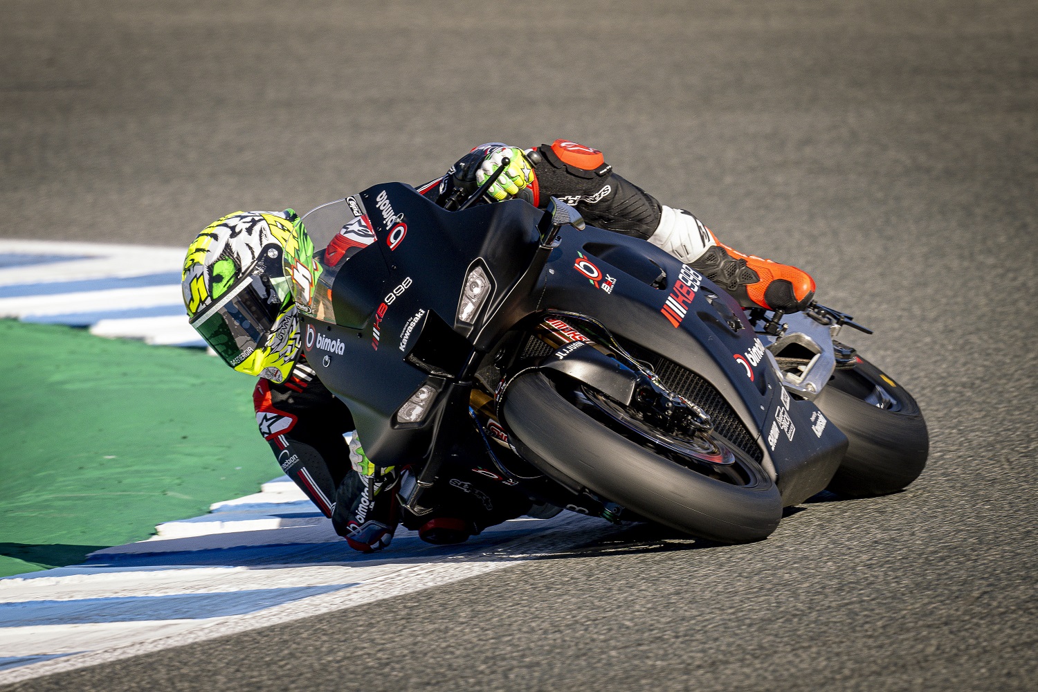 WSBK, BbKRT estreou-se no segundo dia de testes testes com sucesso