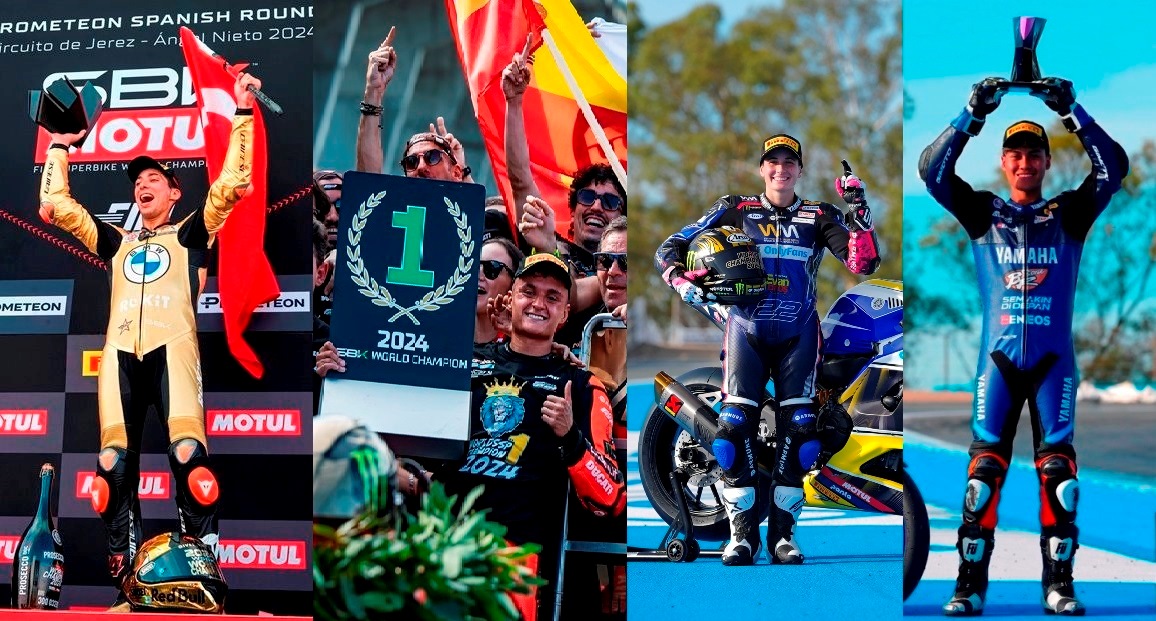 WSBK: Quatro Campeões Mundiais em Jerez!