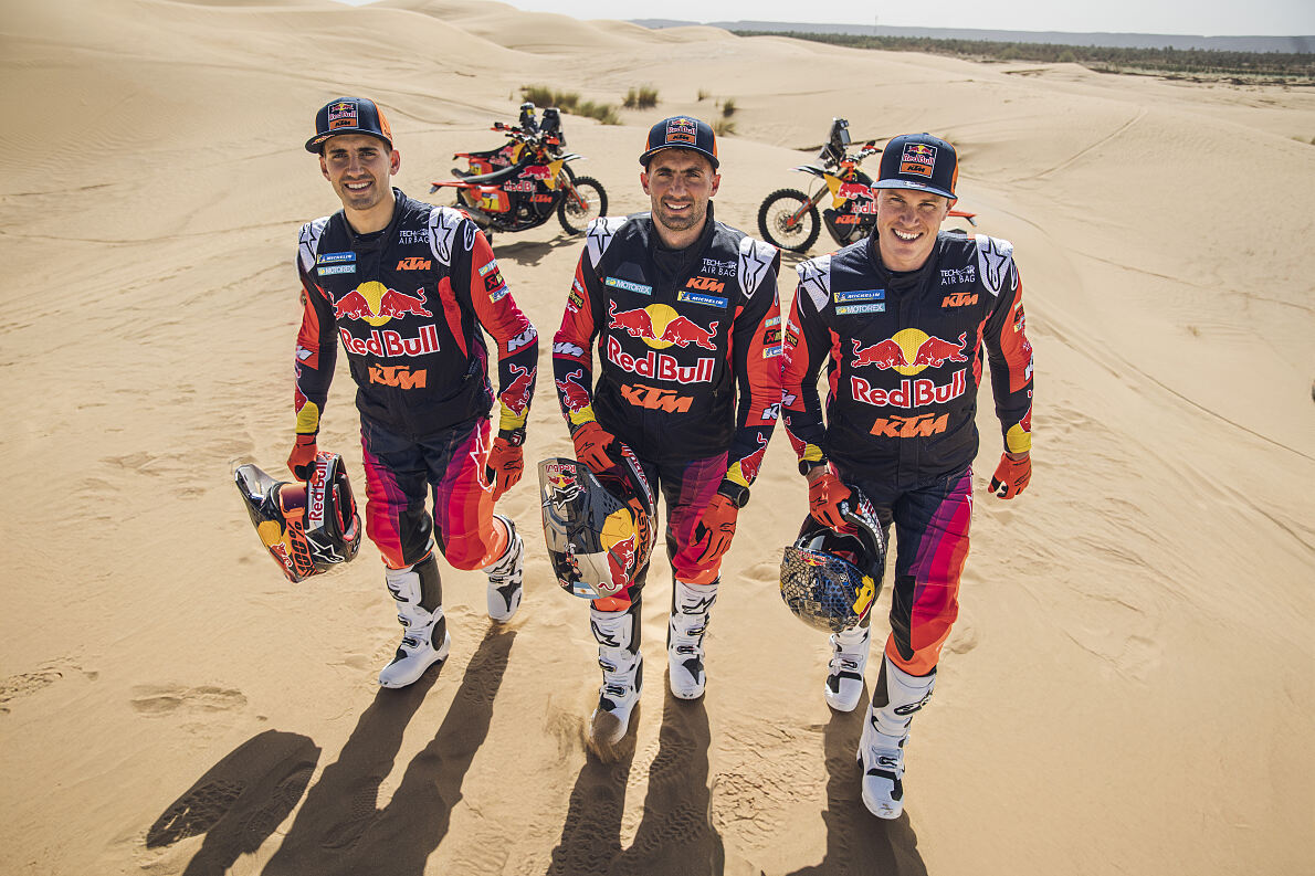 W2RC: KTM com novo alinhamento no Rali de Marrocos