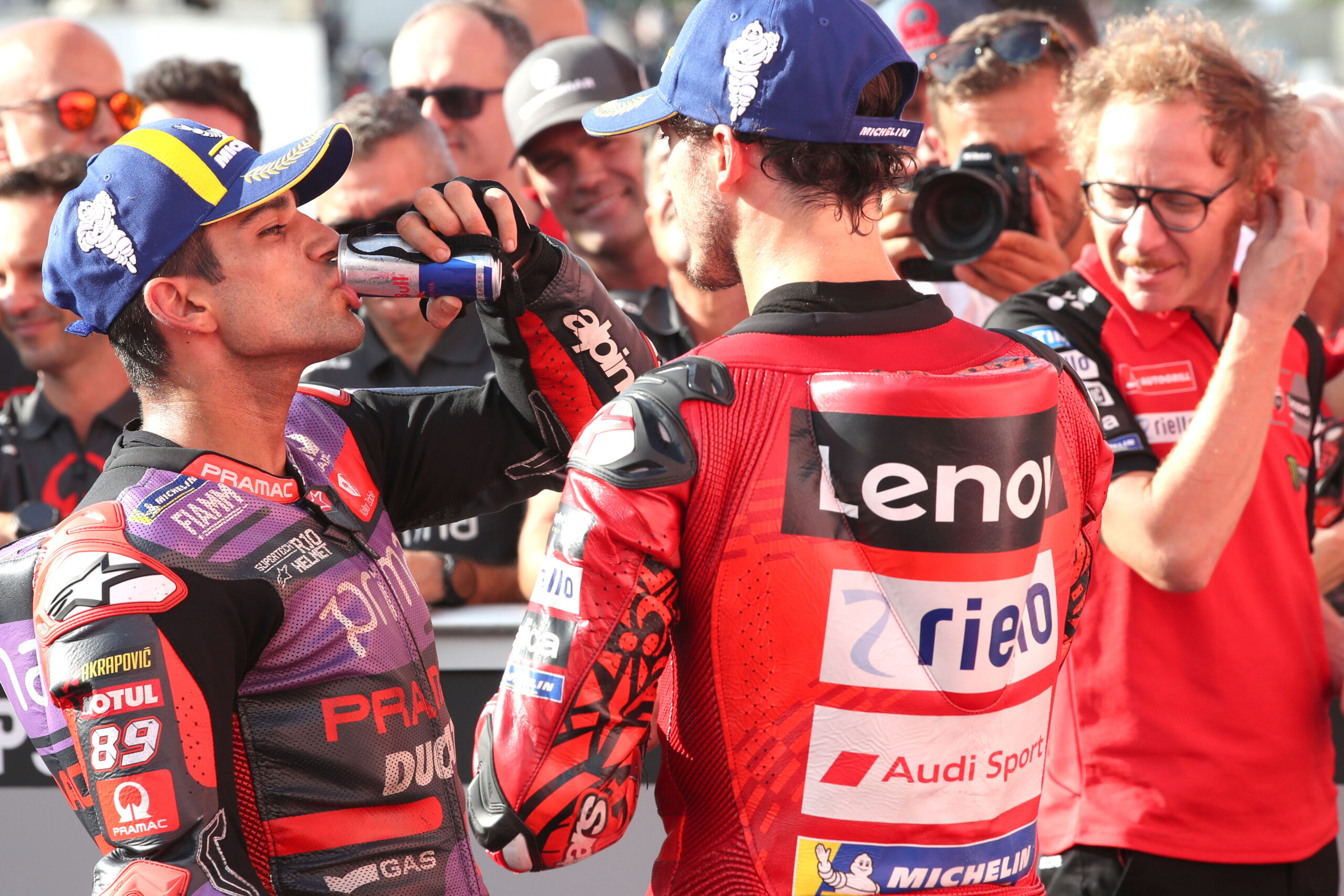 MotoGP, Jorge Martin (2º.): “Quase me caguei todo de susto”