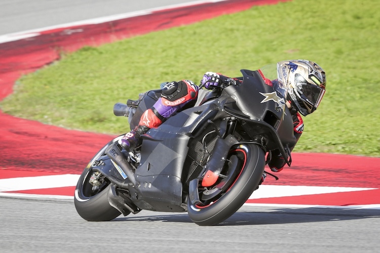 MotoGP, Jorge Martín estreia-se nos testes com a sua nova RS-GP da Aprilia