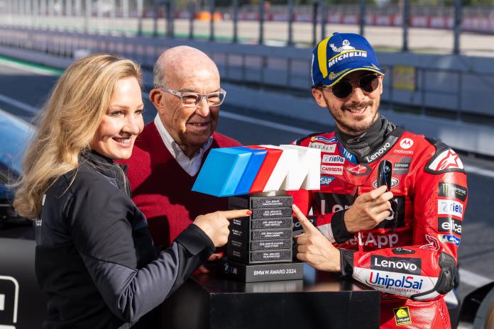 MotoGP: Francesco Bagnaia vence o Prémio BMW M 2024