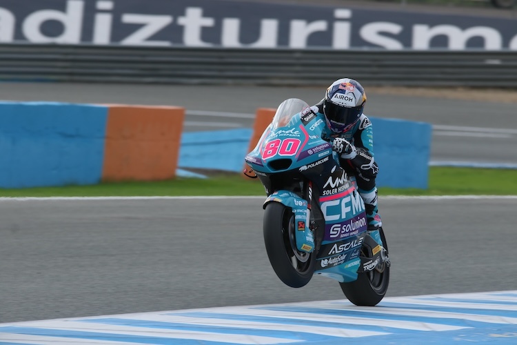 MotoGP: Moto2, Aron Canet domina nos testes em Jerez, David Alonso em 7º