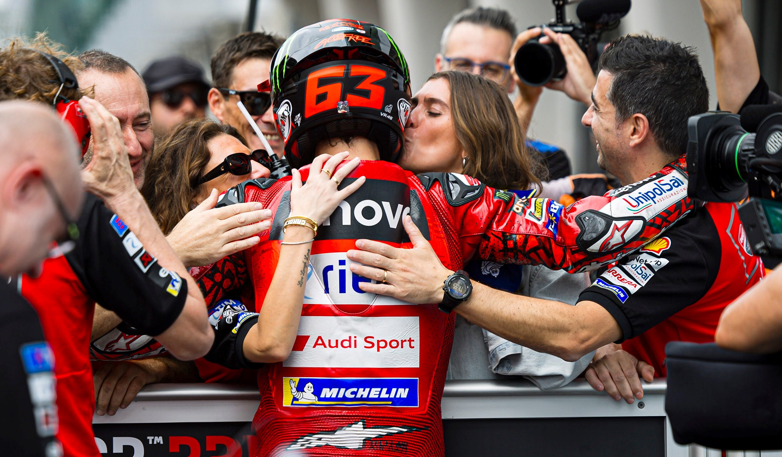 MotoGP: 10ª vitória da temporada de Bagnaia