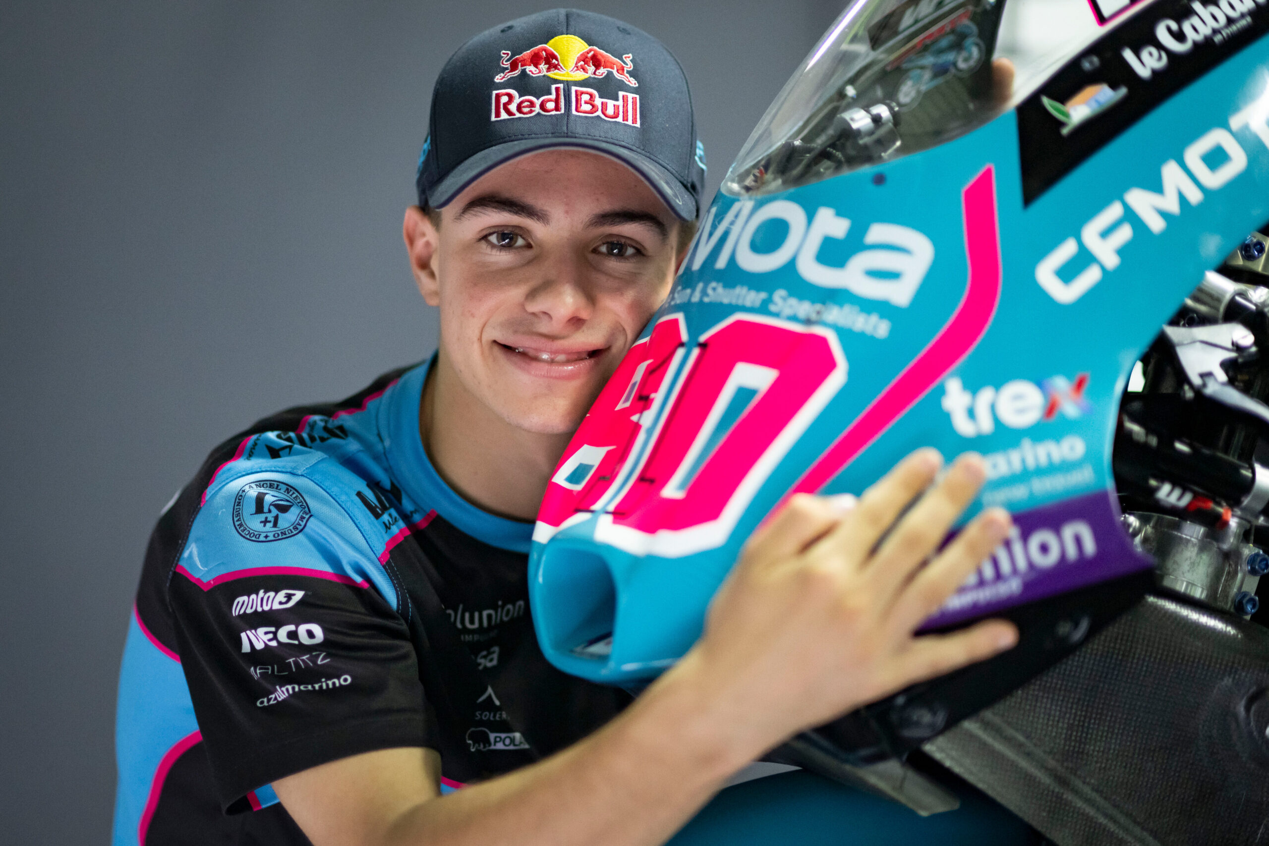 Moto3, David Alonso: “Hoje ganhei, mas não posso comemorar”