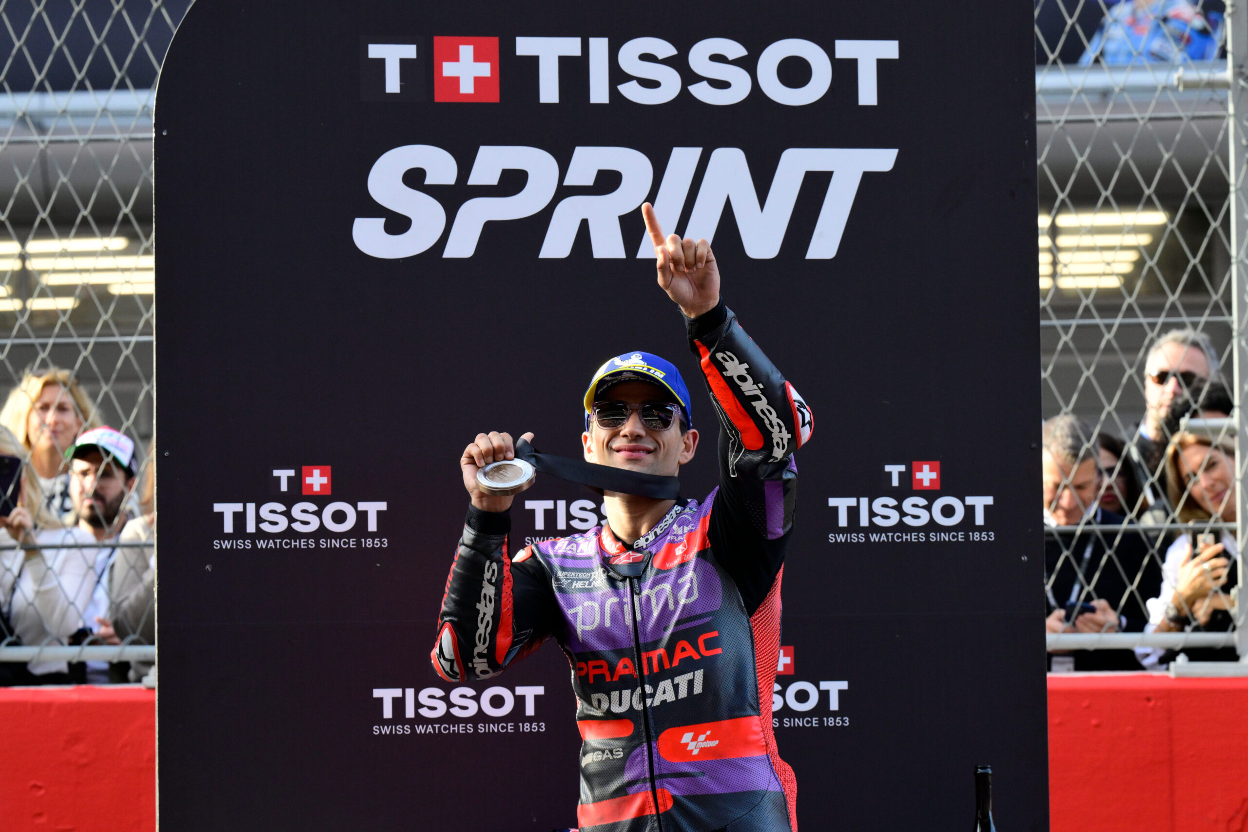 MotoGP, Jorge Martin (P3): “Estava nervoso com a escolha do pneu traseiro”