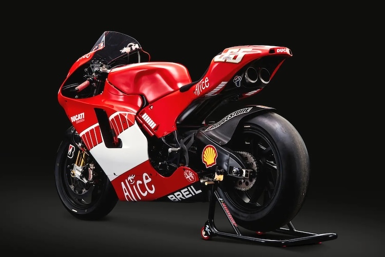 MotoGP: GP6 de Loris Capirossi em leilão com valores impressionantes