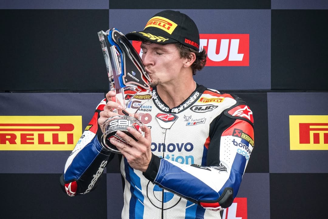 WSBK, Garrett Gerloff ‘Um pódio com um ‘mas’, porque o Toprak não estava lá e o Bautista’