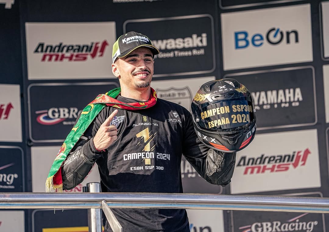WSBK: WSSP300, Tomás Alonso ‘Muito feliz por estar a correr no WSSP300 a tempo inteiro em 2025’