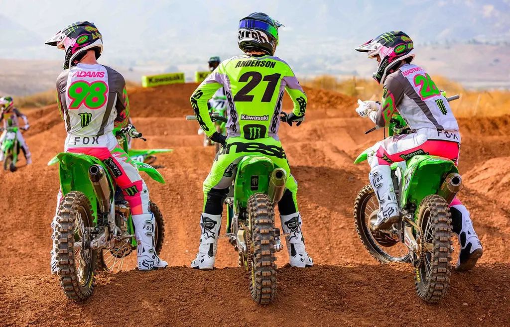AMA Supercross: Os pilotos da Monster Energy Kawasaki Factory
