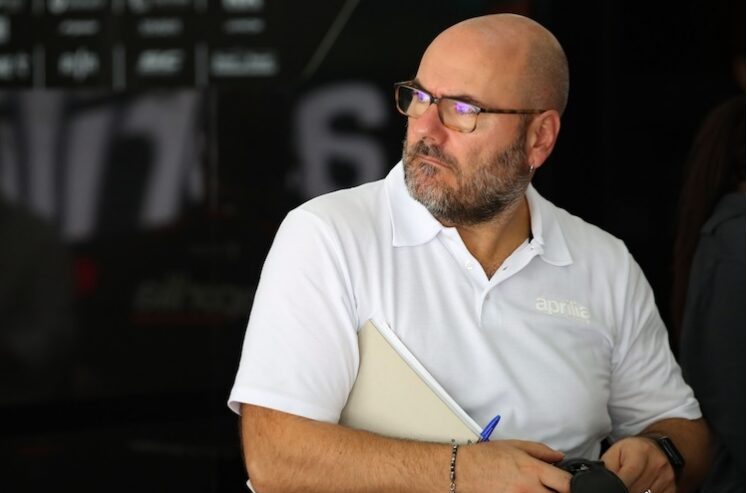 MotoGP, Fabiano Sterlacchini (Aprilia): “Ter Martin e Bezzecchi é definitivamente uma oportunidade”