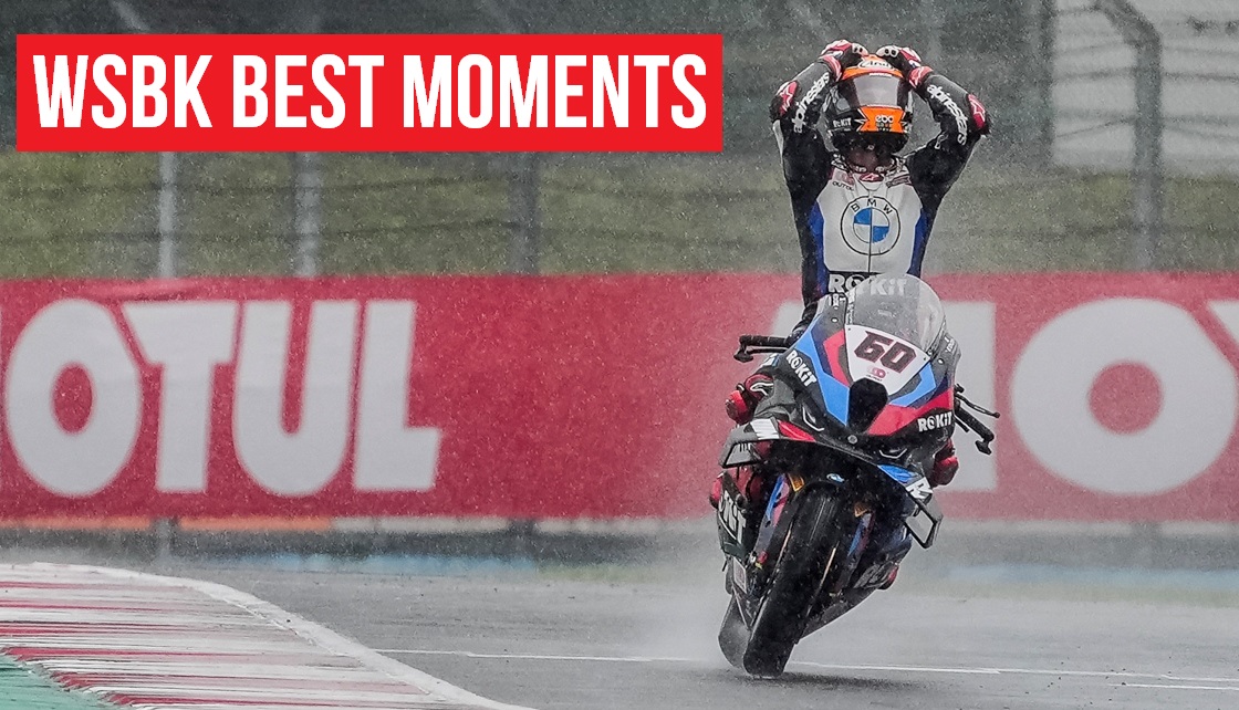 WSBK 2024 +Vídeo: Serenata à chuva de Michael Van der Mark
