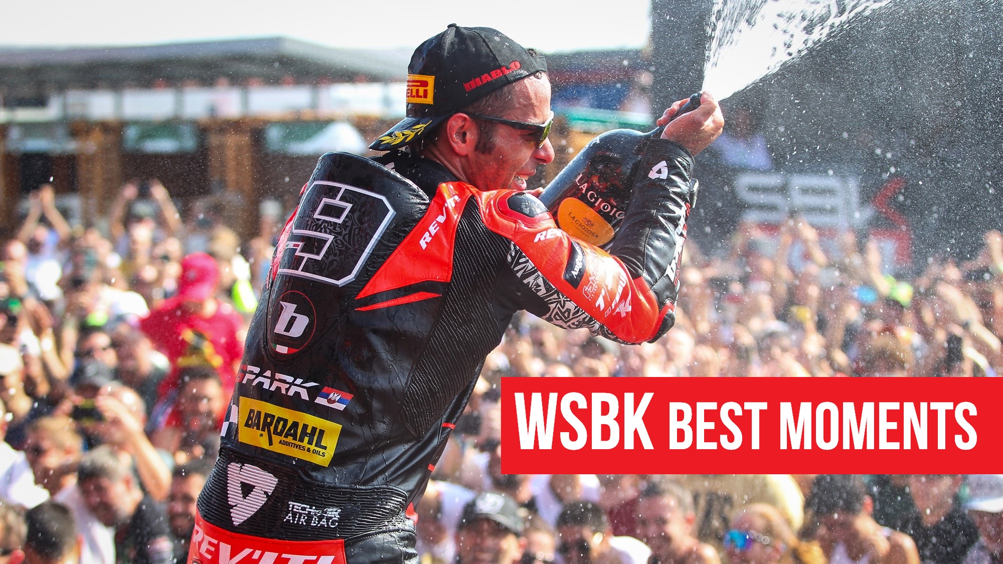 WSBK +Vídeo: O sensacional hat-trick de Danilo Petrucci