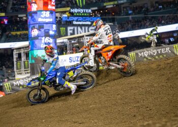 AMA Supercross: Quentinho…Deegan sem piedade na ultrapassagem a Beaumer (Vídeo)