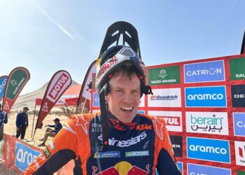 Dakar 2025, Daniel Sanders (1º): “Foi um prólogo bastante limpo, com alguns erros”
