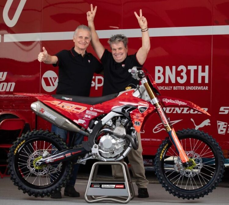 AMA Supercross: Parceria entre a Ducati e a Troy Lee Design Motorsports