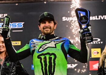 AMA Supercross: Mais um para a festa, Jason Anderson ‘entusiasmado por estar no topo’