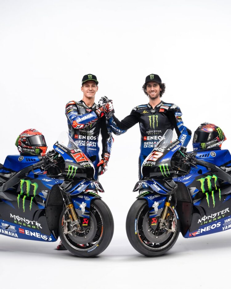 MotoGP: Monster Energy Yamaha apresenta as novas cores para 2025
