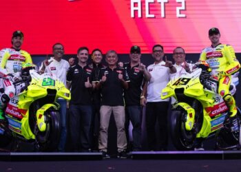 MotoGP: Pertamina VR46 revela as novas motos de Di Giannantonio e Morbidelli