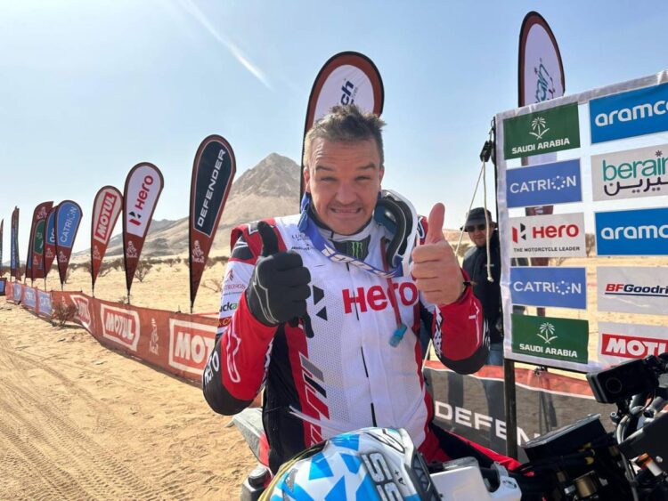Dakar 2025, Ross Branch (2º): “Temos uma boa posição de partida para amanhã, penso que podemos atacar”