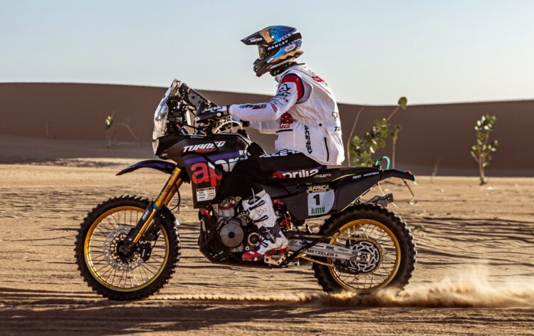 Africa Eco Race: Dobradinha da Aprilia em etapa neutralizada