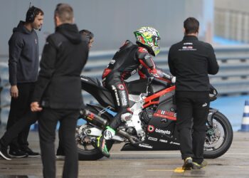 WSBK: Axel Bassani ‘Foram dois bons dias de testes’