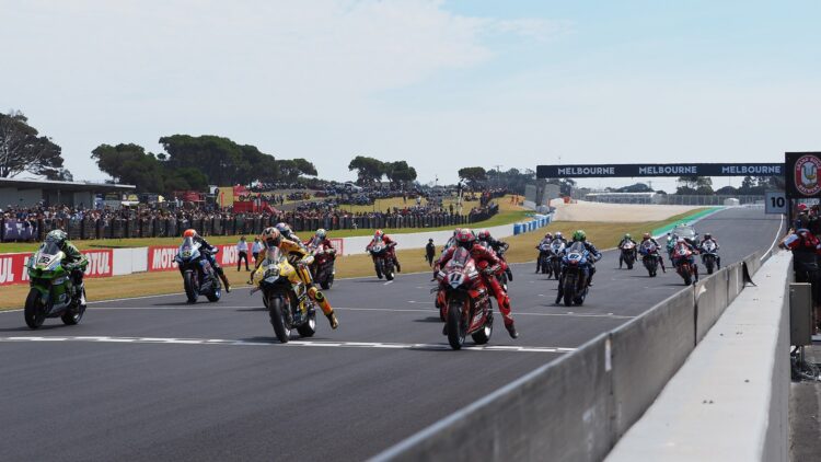 WSBK: Oficial, ronda de Phillip Island com paragem obrigatória em 2025
