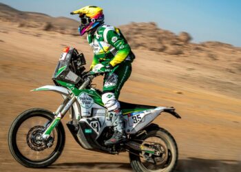 Dakar 2025: Bruno Santos rodou regularmente no Top 15 e foi 2º nas Rally 2