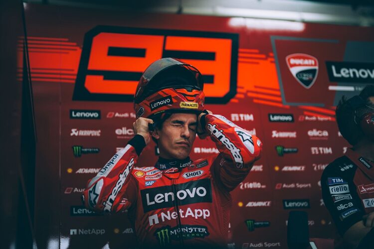 MotoGP, Márquez diz que não haverá desavenças: “O Pecco é um cavalheiro”
