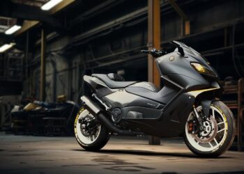 Yamaha TMax XX completamente personalizada pela Ortolani Customs