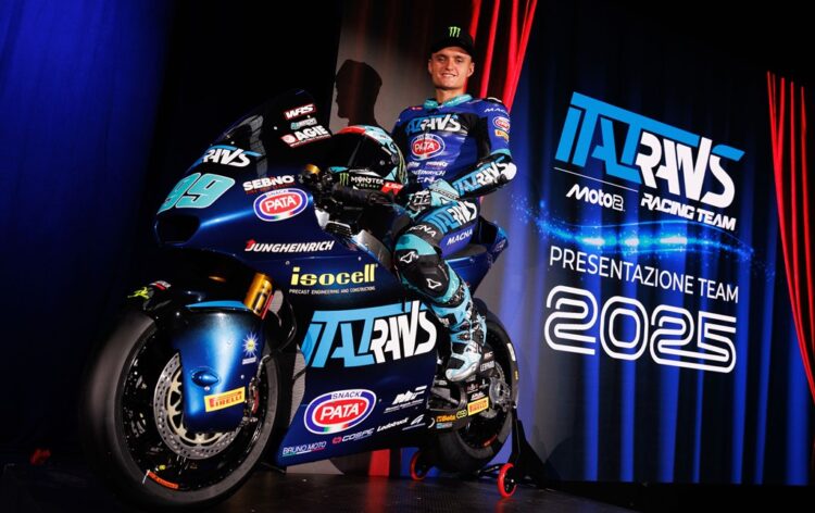 Moto2: Italtrans com Moreira e Huertas em 2025