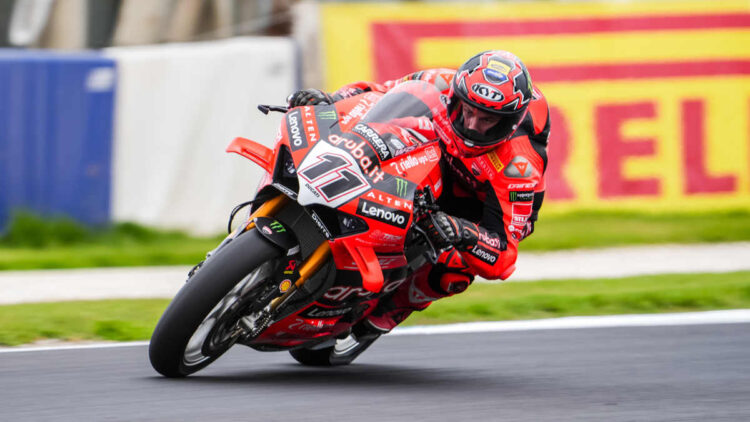 WSBK: Nicolo Bulega domina testes de pré-época e acaba último dia em P1