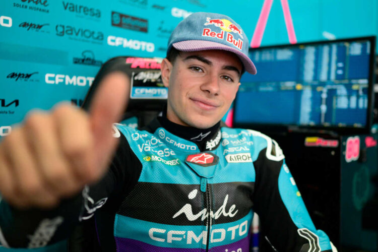 MotoGP: Moto2, David Alonso ‘contente com a forma como o ombro está a reagir’