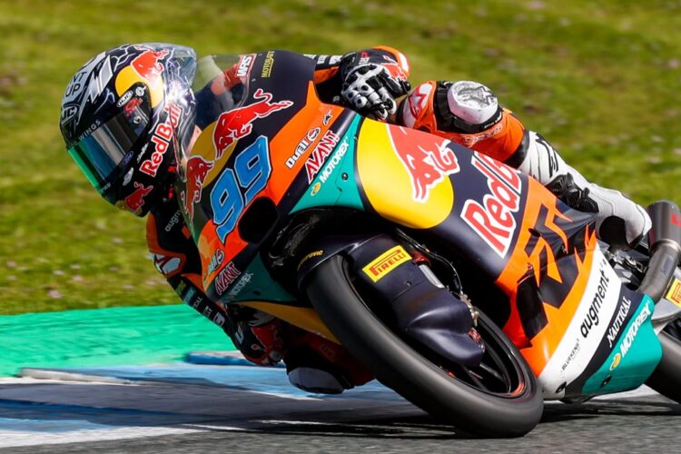 Moto3, Testes Jerez: Rueda fecha treinos com novo recorde