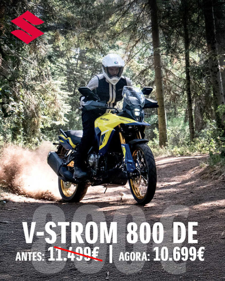 Suzuki: Campanha promocional “Desconto = Cilindrada” em diversos modelos