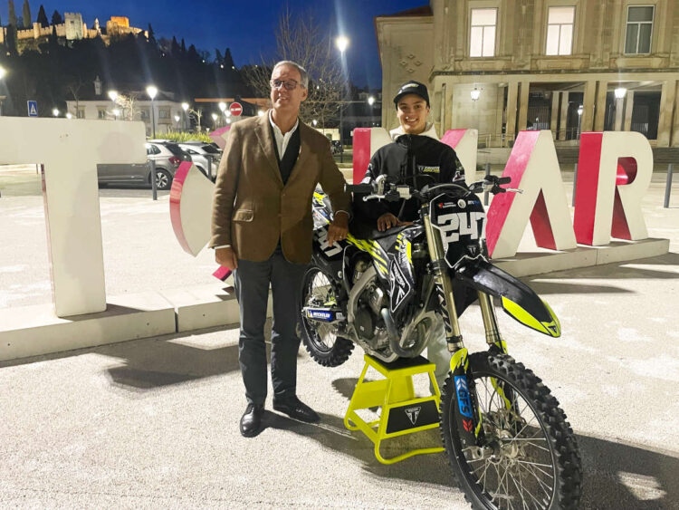 CN MX: Tomás Santos e Triumph preparam-se para a época de 2025