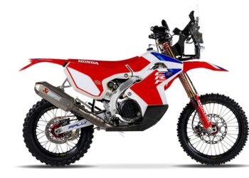 Honda CRF450RX Rally com kit HRC by Redmoto