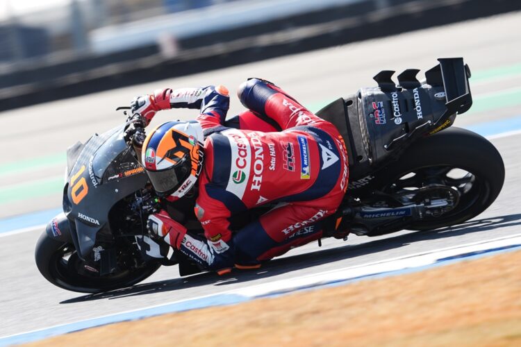 MotoGP: Luca Marini em sexto como melhor piloto Honda