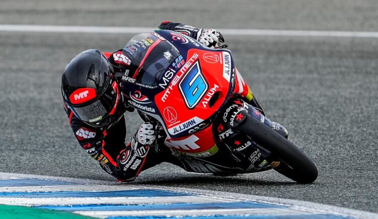Moto3, Tailândia TL1: Yamanaka na frente de Rueda e Bertelle
