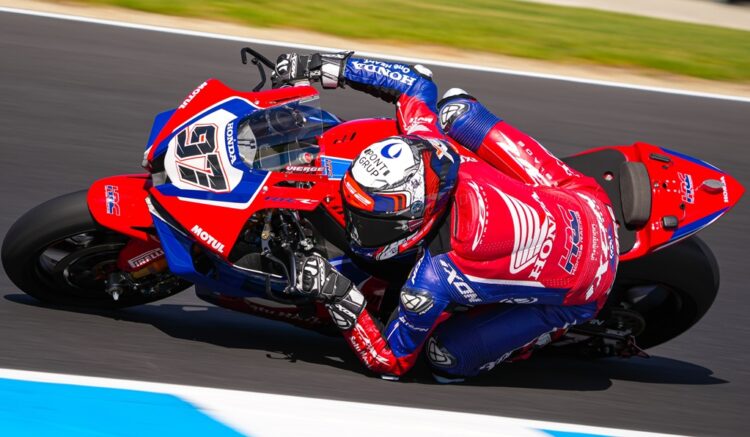 WSBK, Xavi Vierge (Honda): “Estou com um humor positivo”